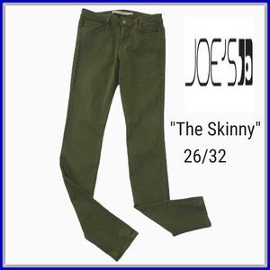 Joe's Jeans Artichoke Color "The Skinny" 26/32